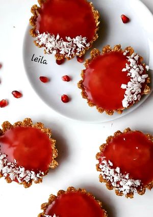 عکسی از دستور شیرینی تارت،بریلو،ژله،دسر،مخصوص، شب،یلدا