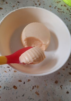 Hình của món Cháo sữa yến mạch.
