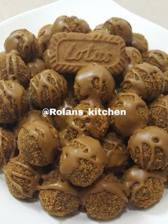 صورة لوصفة كرات اللوتس 😋😋