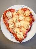 Pizza aux fromages de la Saint Valentin