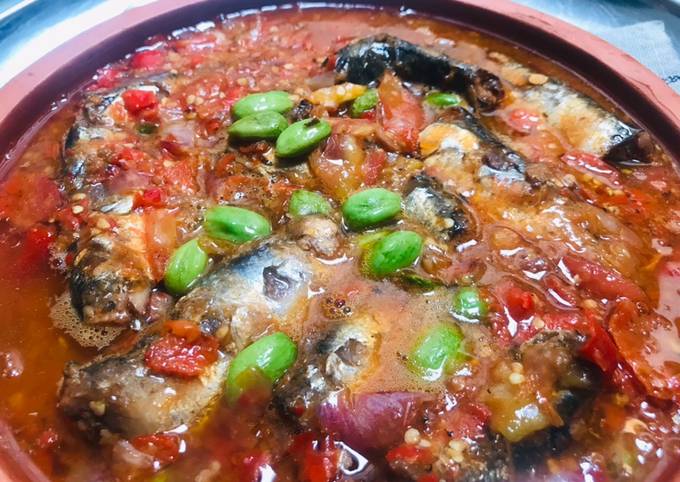 Sambal gami sarden & pete