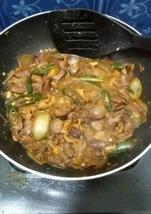 Foto resep Tumis jantung ayam kecap
