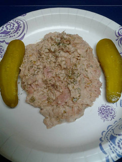 A picture of Spicy tuna salad.