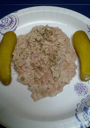 A picture of Spicy tuna salad.