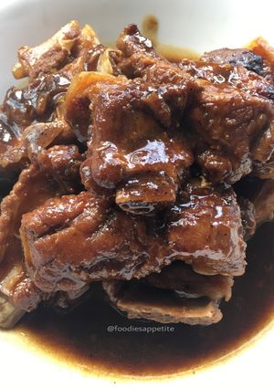Foto resep Iga Babi Kecap Lada Hitam