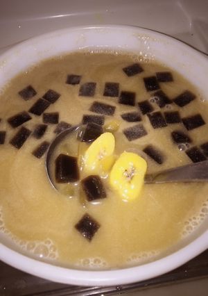 Foto resep Kolek pikacu (pisang, kolangkaling, cincau)😂
