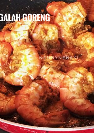Foto resep Udang Galah Goreng gurih..