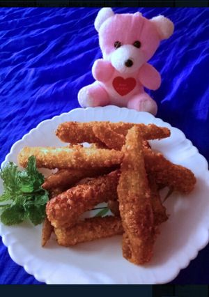 A picture of Baby Corn Fingers Fry.