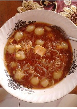 Foto resep Tekwan tahu super pedas