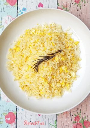 Foto resep Egg Butter Rice