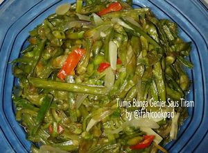 Foto resep Tumis Bunga Genjer Saus Tiram
