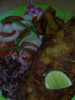 Una foto de Pescado frito