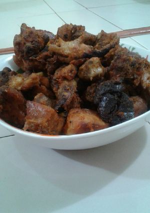 A picture of Fresh pepper chicken.