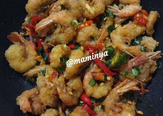 Udang cabe garam