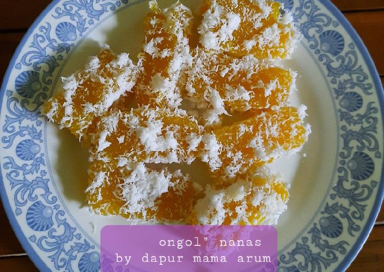 resep cara bikin Ongol" nanas