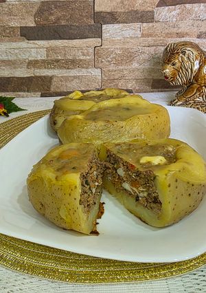Una foto de Papas rellenas