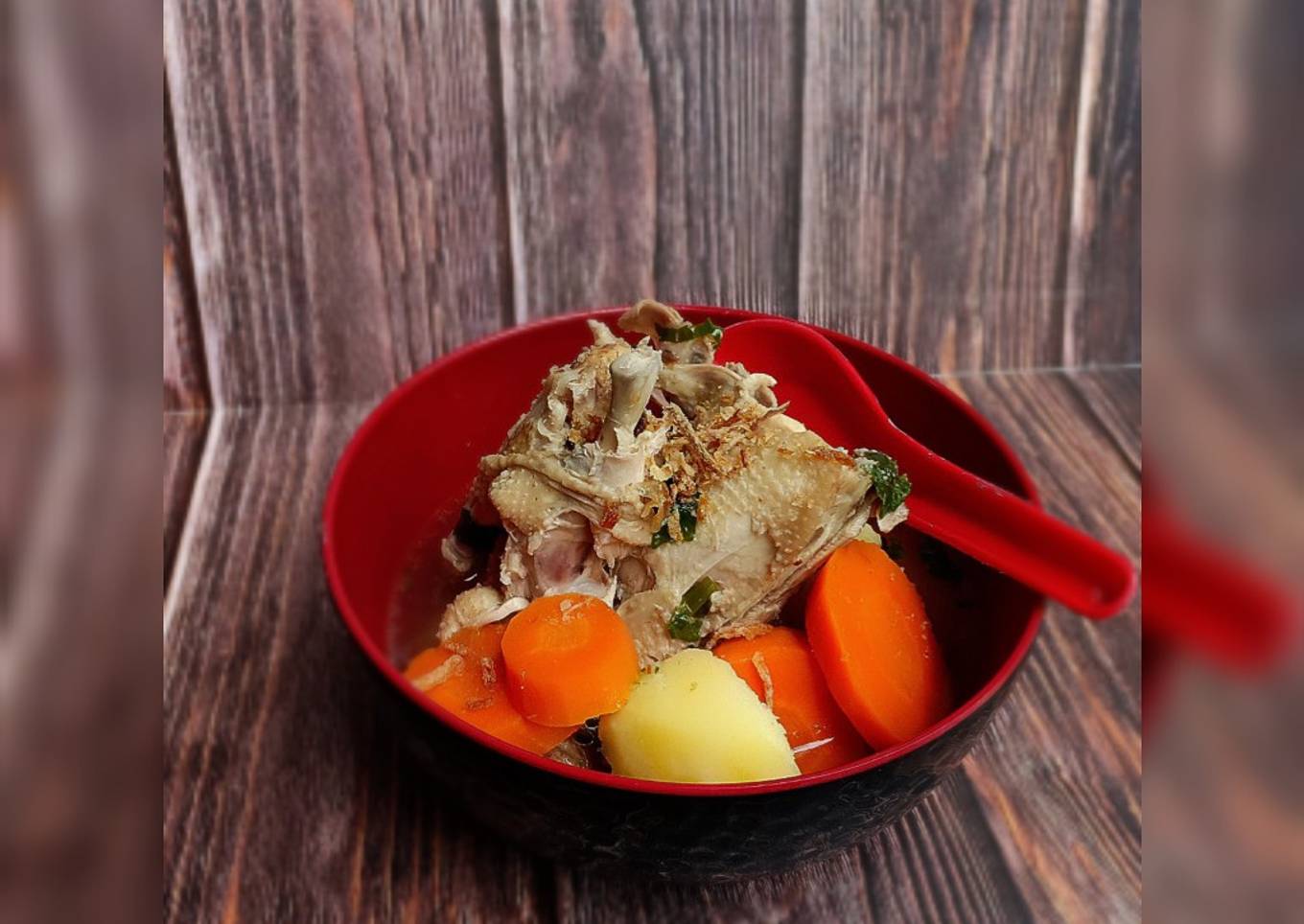 Sop bening ayam