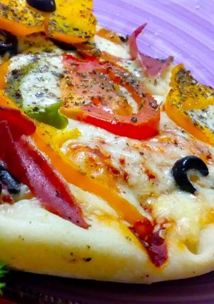 صورة لوصفة البيتزا الايطالية