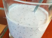 Una foto de batido saludable para el desayuno