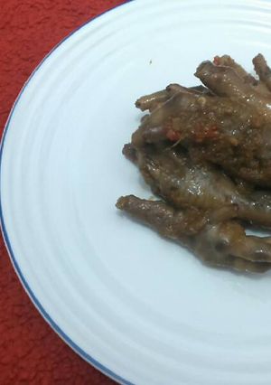 Foto resep ceker pedas terasi