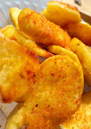 A picture of Fried sweet potato.