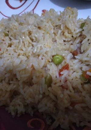 A picture of Veg pulav.