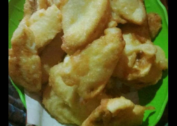 Pisang goreng tpung home made syeedaaap😘