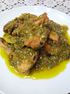 Foto resep Ayam Cabe Hijau