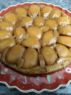 Una foto de Tarta tatin de pera