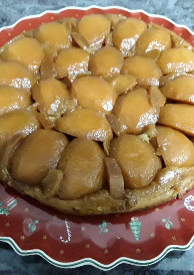 Una foto de Tarta tatin de pera