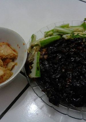 Foto resep Jjajangmyun (mie hitam korea) ala Resep Bango