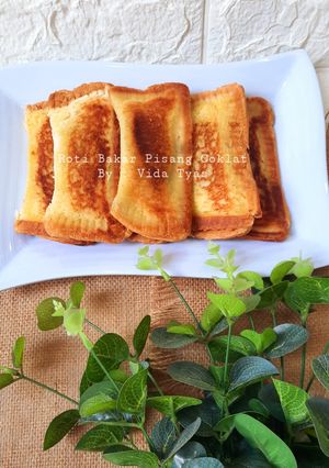 Foto resep Roti Bakar Pisang Coklat