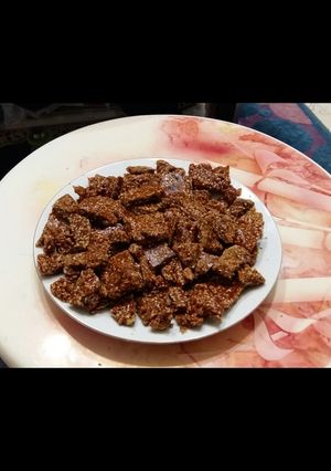 عکسی از دستور سوهان عسلی کنجدی، گردویی