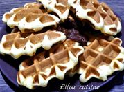 Une photo de recette gaufres mou