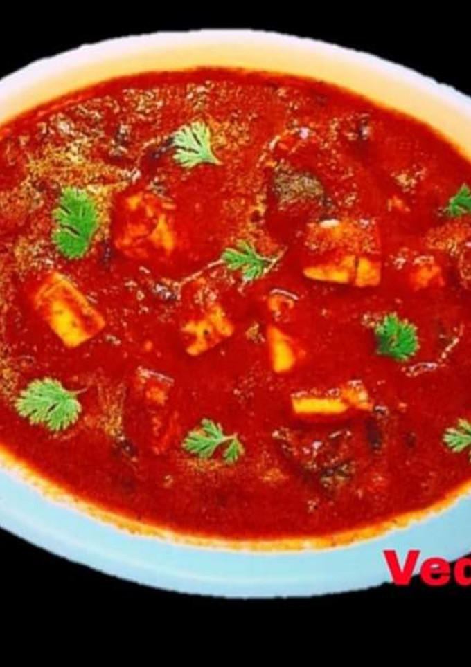 A picture of Instant Paneer Butter Masala.