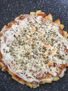 Foto resep Pizza roti tawar teflon