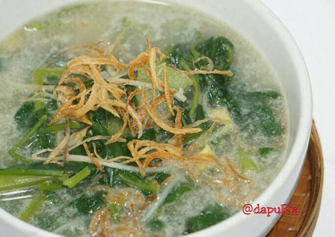 Bobor kangkung labu siam
