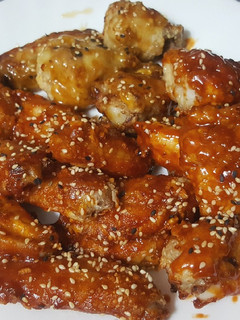 韓式炸雞翅 的食譜成品照片