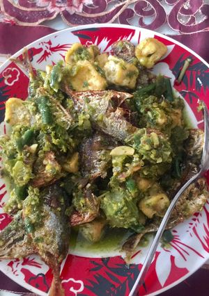 Foto resep Ikan selar tahu cabe hijau