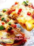 Pizza Kacang Kuda dan Dhal