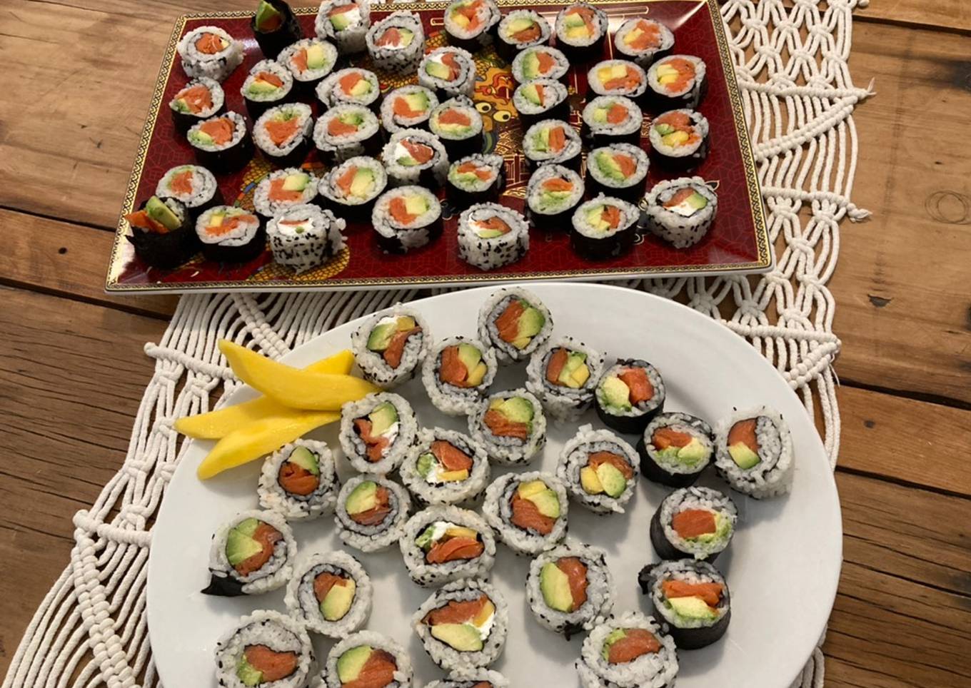 Sushi orgánico Thermomix