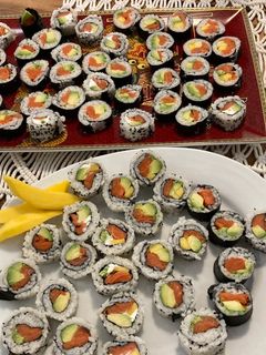 Una foto de Sushi orgánico Thermomix