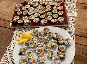 Una foto de Sushi orgánico Thermomix