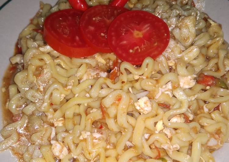 Resep Mie Telur Tek Tek Hot Anti Gagal