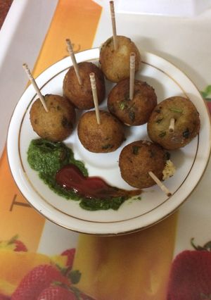 A picture of Soya cheese balls.