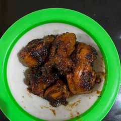 A picture of Ayam Bakar Madu.