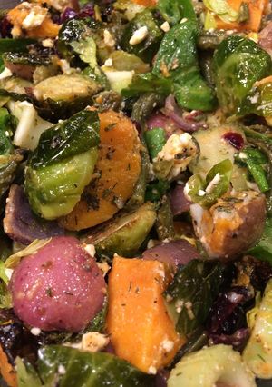 A picture of Roasted Vegetable Salad.