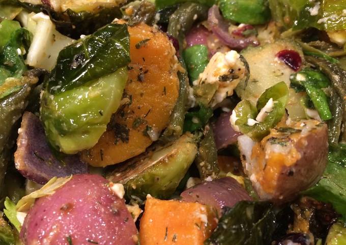 Step-by-Step Guide to Prepare Any-night-of-the-week Roasted Vegetable Salad