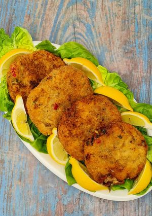 A picture of Homemade Spiced beef & potato cakes.