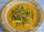 Gambar sayuran lompong santan